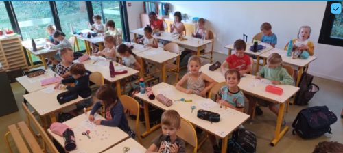 Moment de classe en GS-CP
