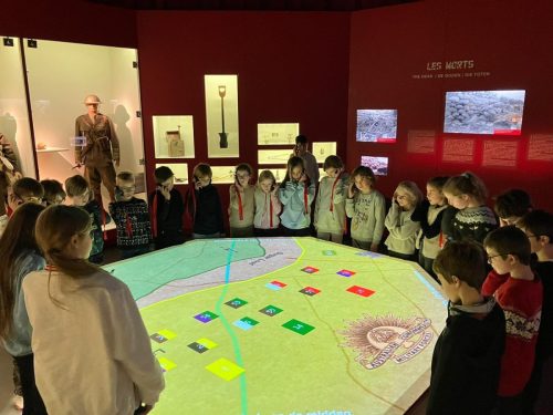 Sortie au musée de Fromelles en CM1-CM2