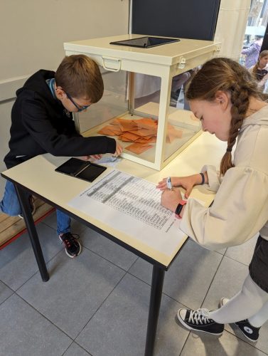 Elections des délégués en CM1-CM2