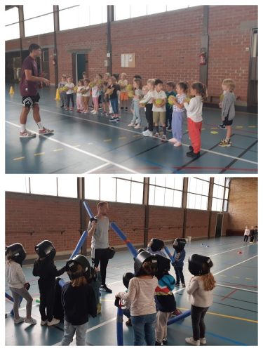 Hand-ball et Escrime en MS-GS